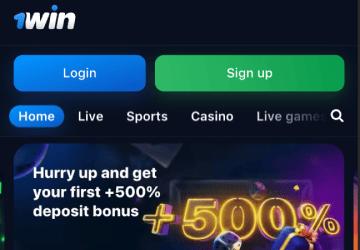 Visit the 1win Casino site