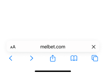 Visit the Melbet website