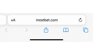 Visit the official Mostbet Casino website